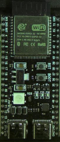 ESP32-S3 DevKit board