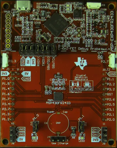 MSP-EXP430FR2433 LaunchPad board